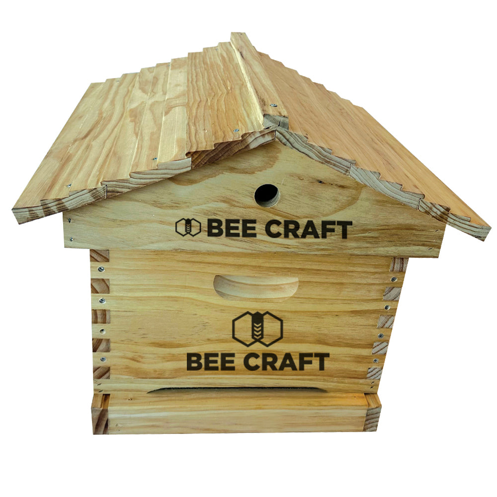 Beehive Gabled Lid 10 Frame - Assembled and dipped