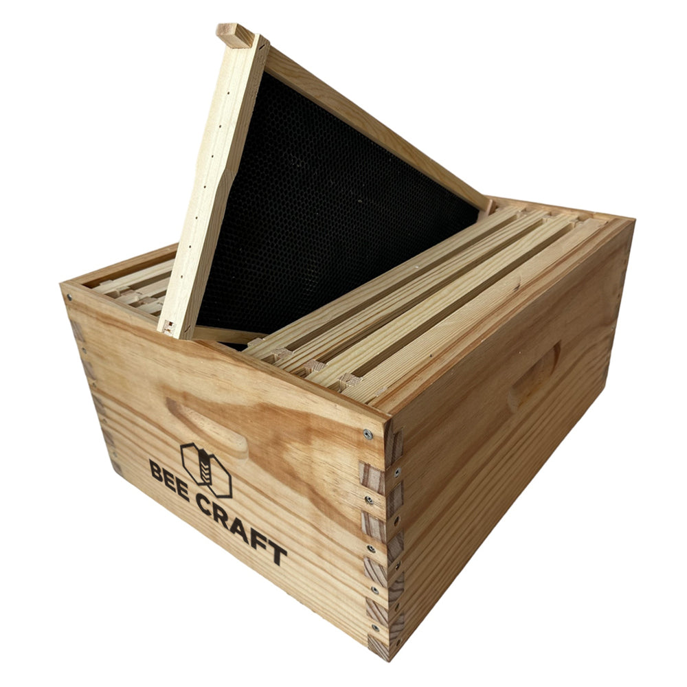 Beecraft Hobbyist Beekeeping Kit - Double box, with gabled lid