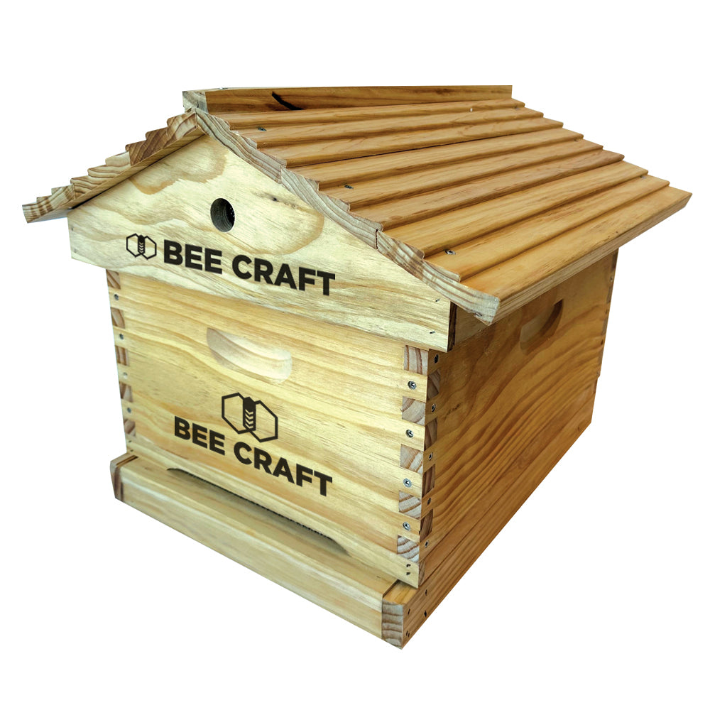 Beecraft Hobbyist Beekeeping Kit - Single box with gabled lid