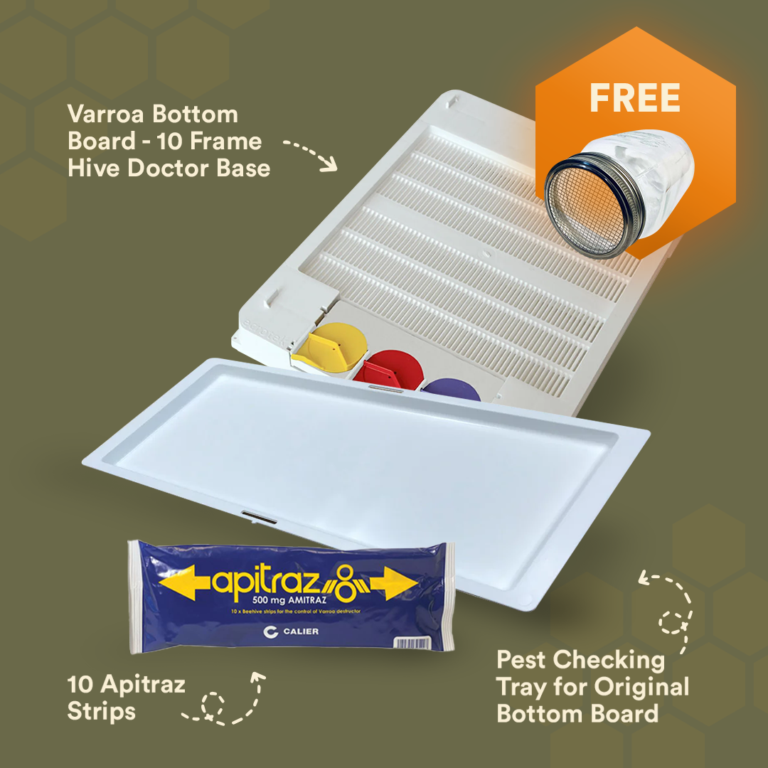 Varroa Control Essentials Bundle with Apitraz Strips
