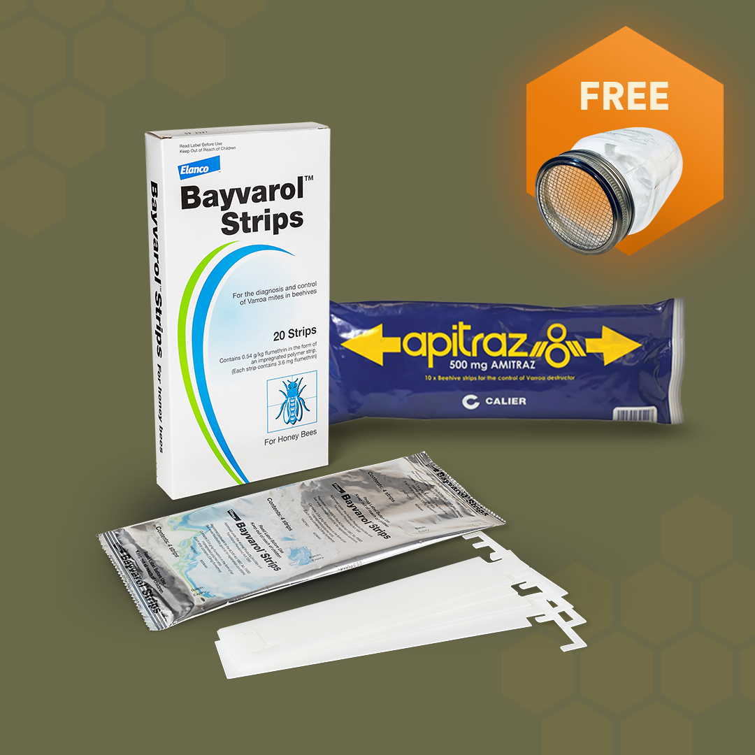 Dual Action Varroa Mite Control Bundle