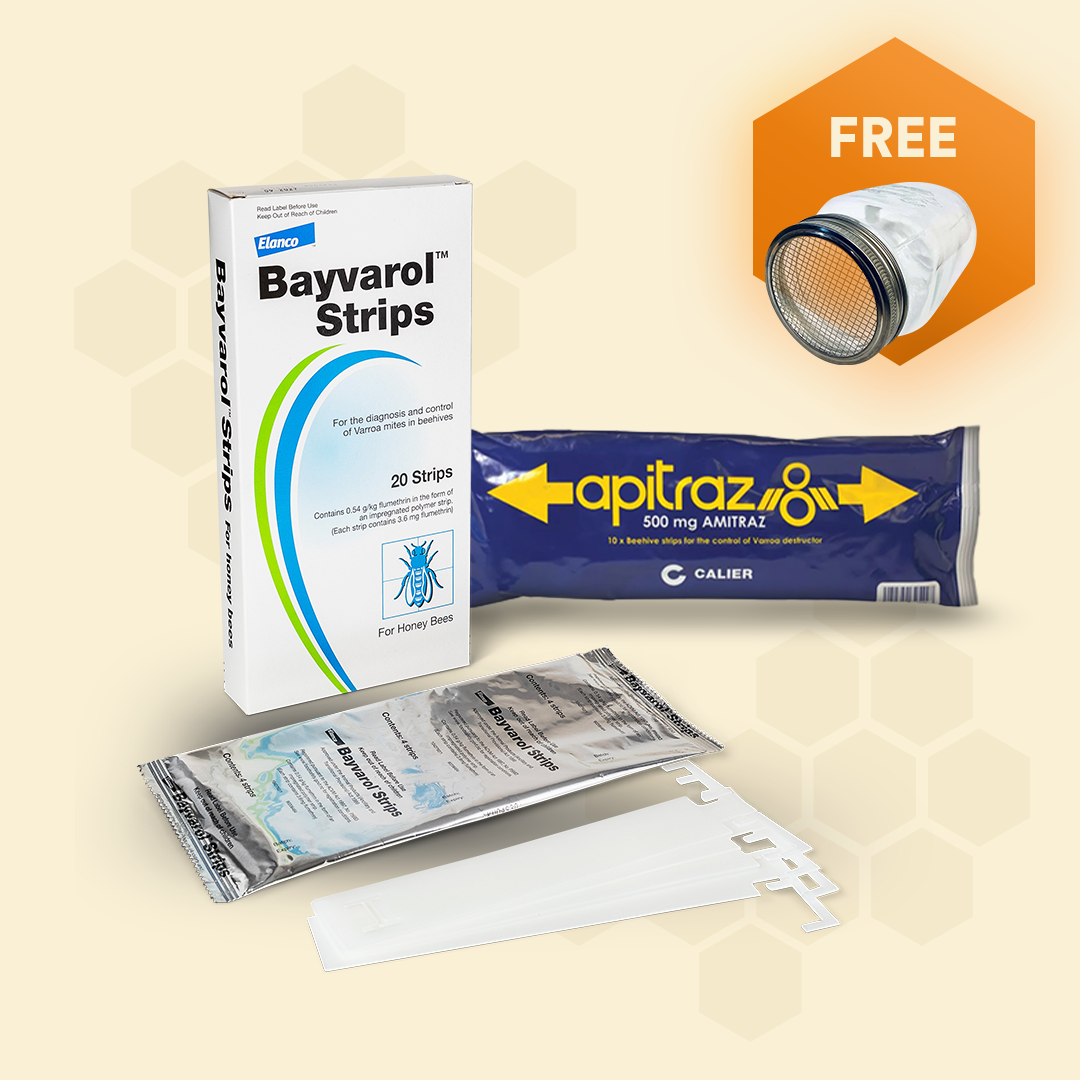 Dual Action Varroa Mite Control Bundle