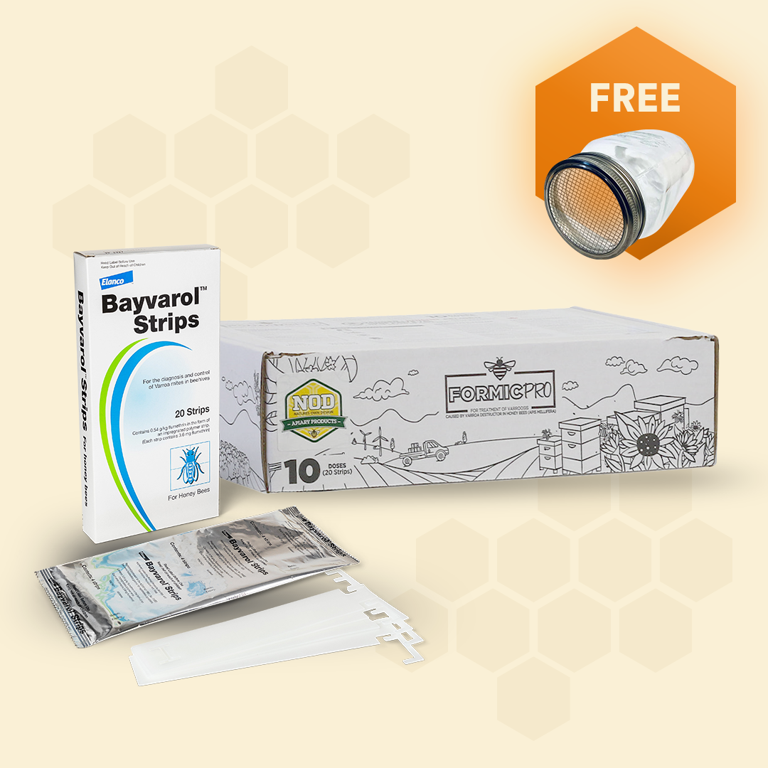 Bayvarol and Formic Pro - Varroa Rotation Bundle
