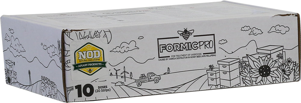 Formic Pro - Organic Varroa Control - Treats x10 Hives