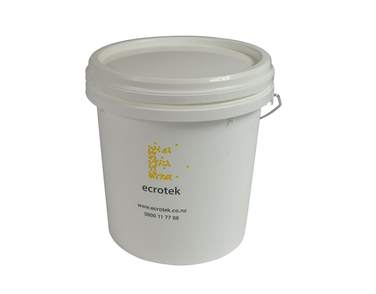 10L (15kg) White Polypail & Lid