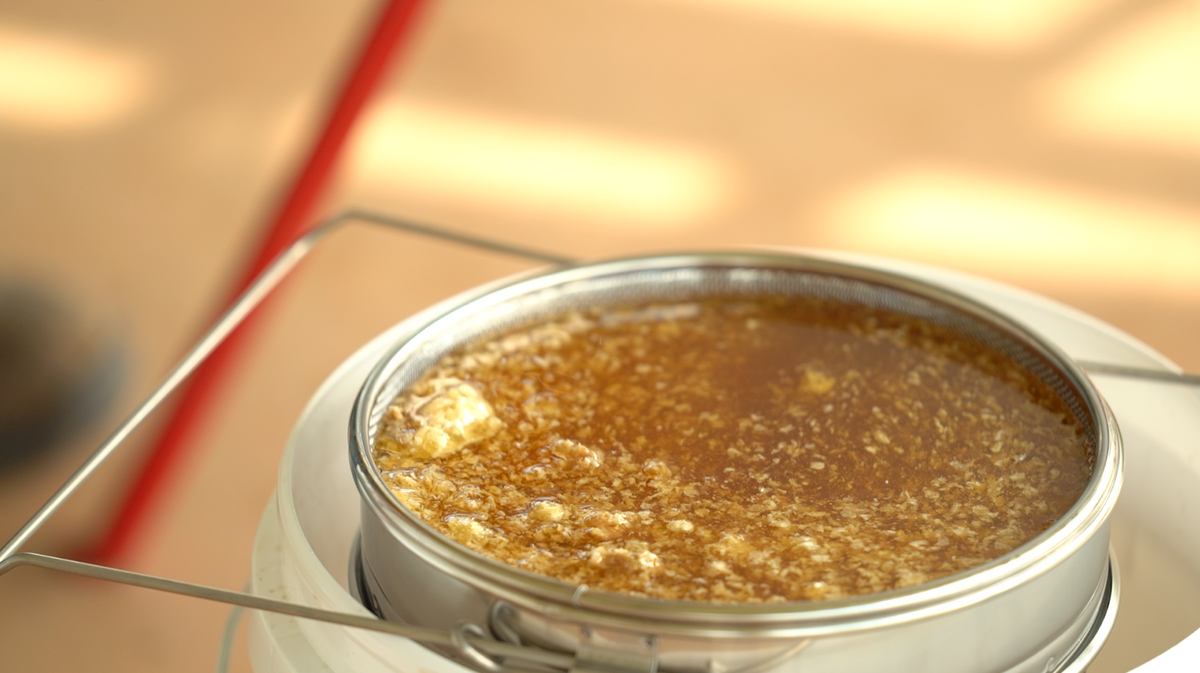 Double Honey Strainer