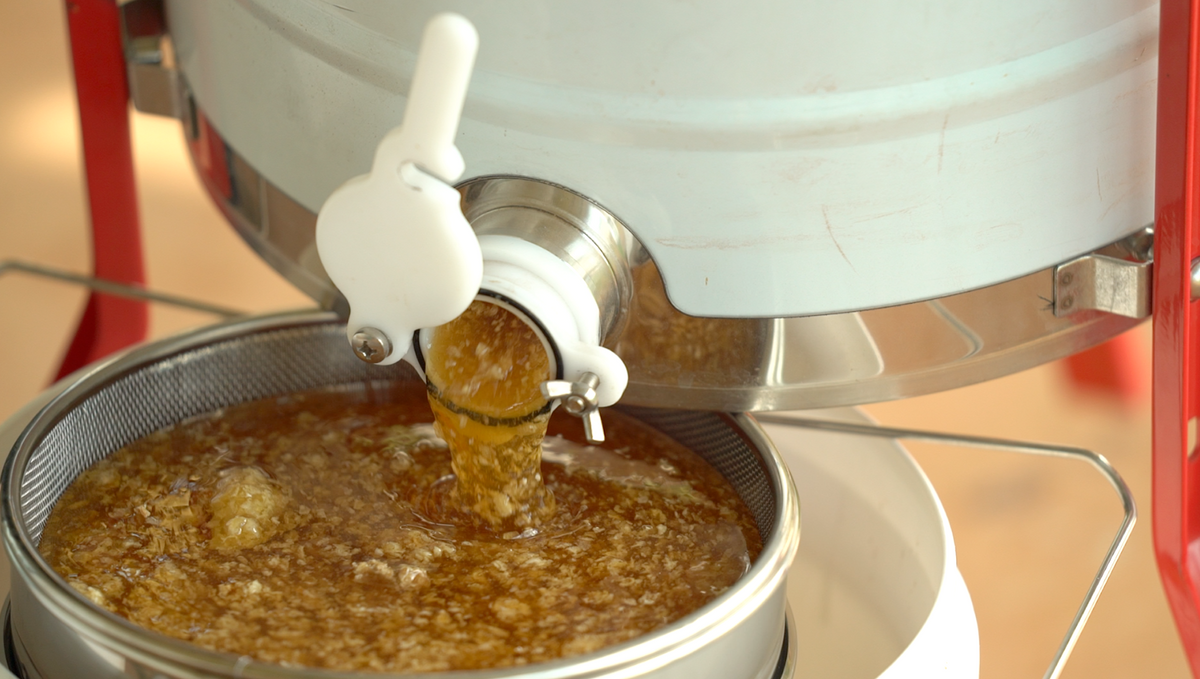 Double Honey Strainer
