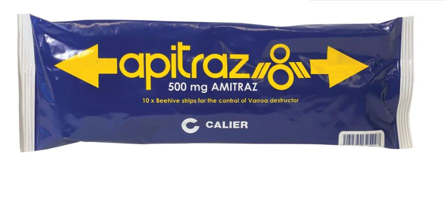 APITRAZ - Varroa Control Miticide Strips – Treats 5x Brood Boxes*