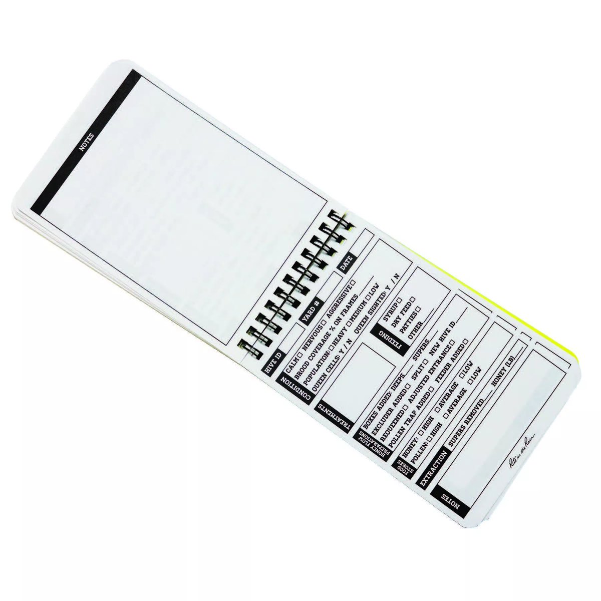 Mann Lake Field Evaluation Journal