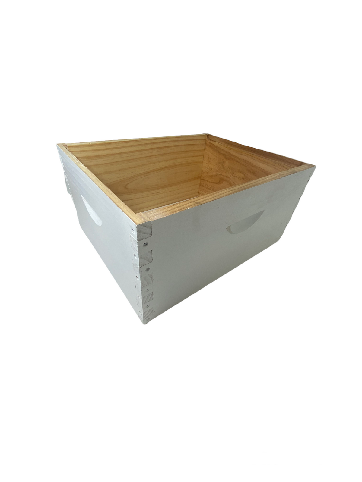 Bee Hive Box - Assembled, Dipped and Painted - FD - Lock and Corner