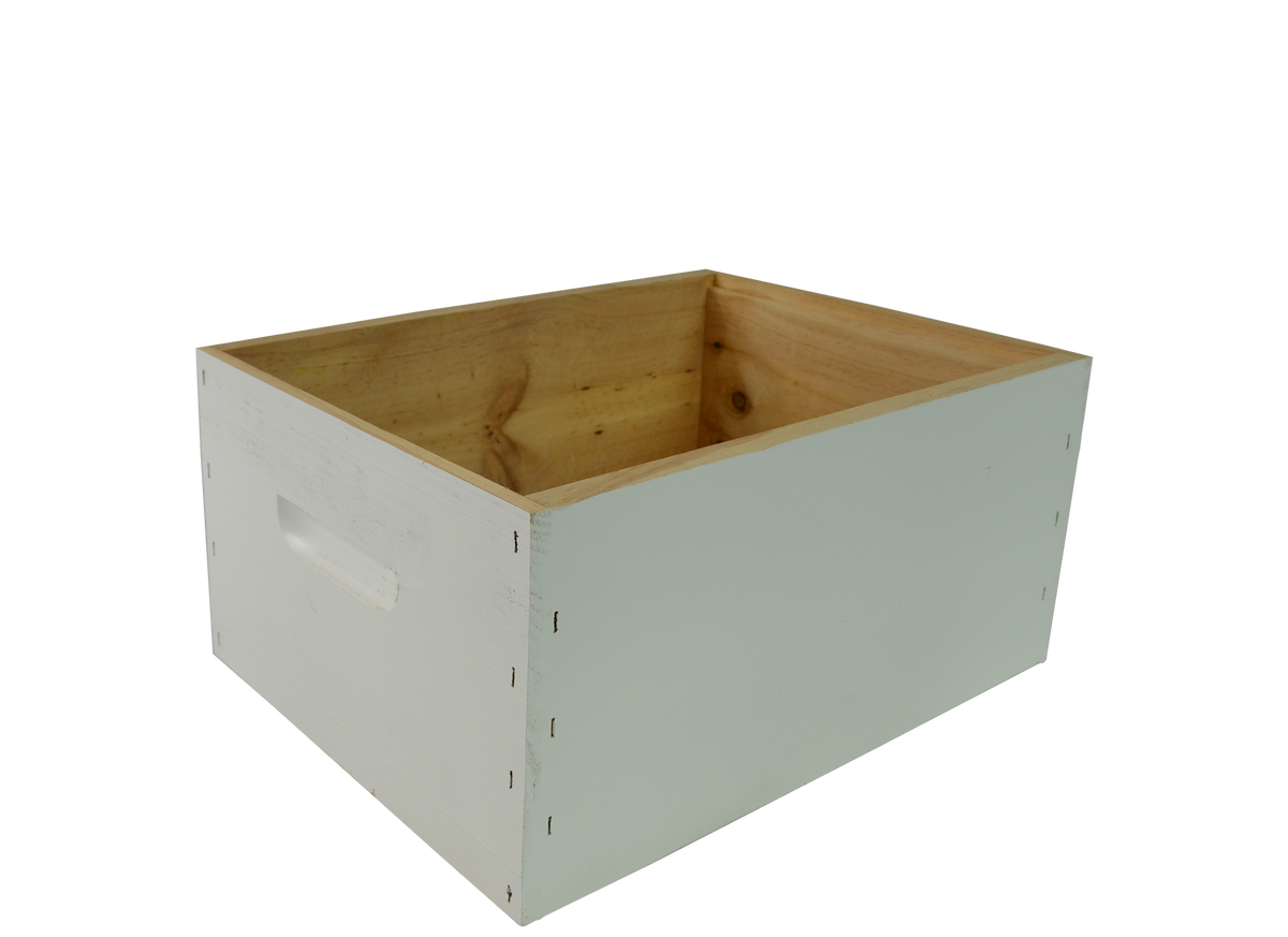 Bee Hive Box - Assembled, Dipped and Painted - Budget Grade Timber - 10F