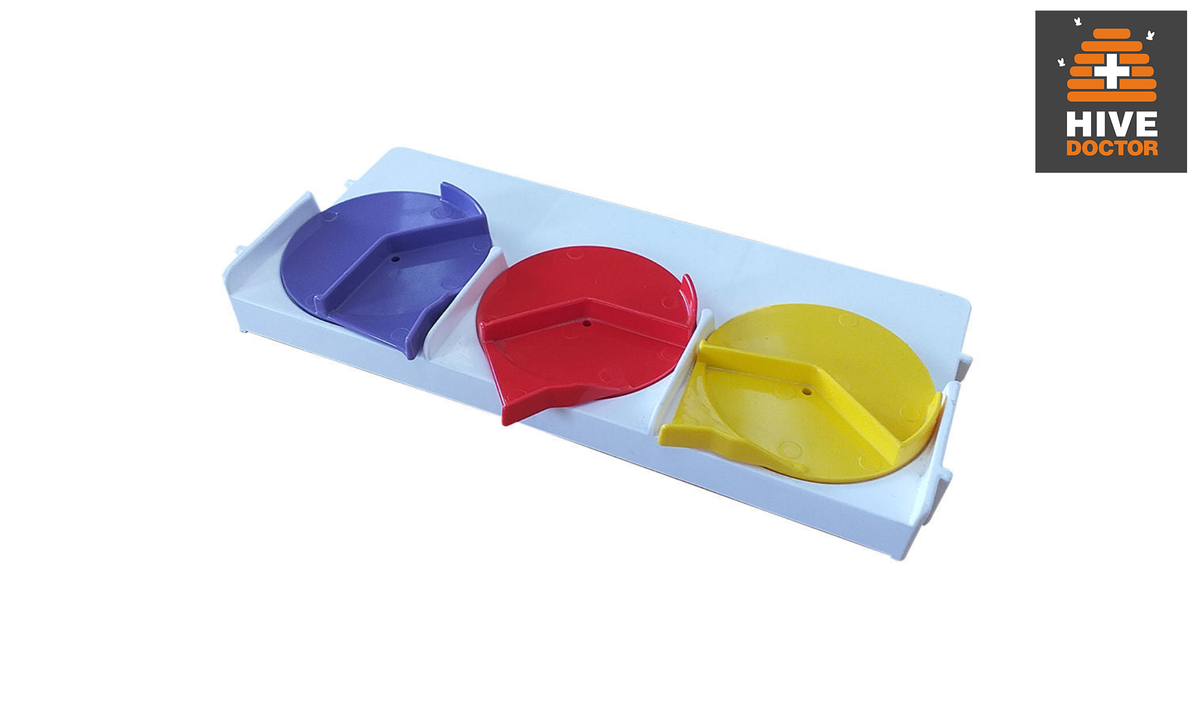 Triple Disk Entrance for Smart Bottom Board