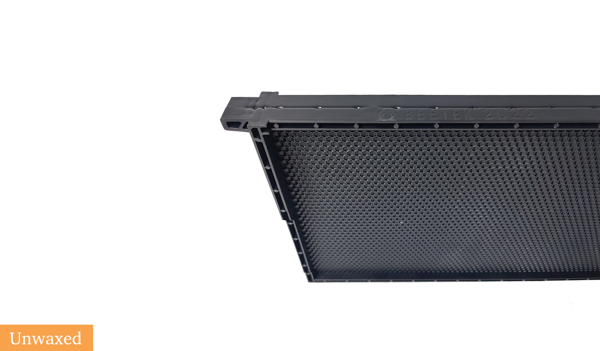 Plastic Bee Hive Frame - Full Depth - Beetek - Waxed or Unwaxed