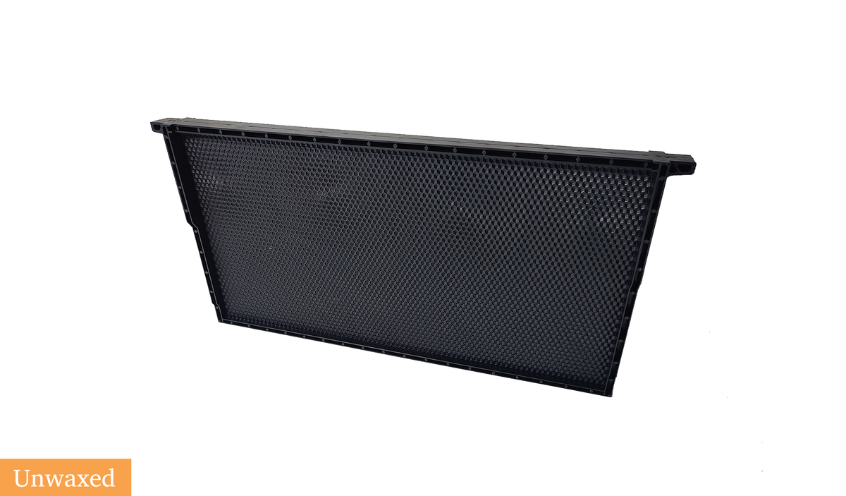 Plastic Bee Hive Frame - Full Depth - Beetek - Waxed or Unwaxed