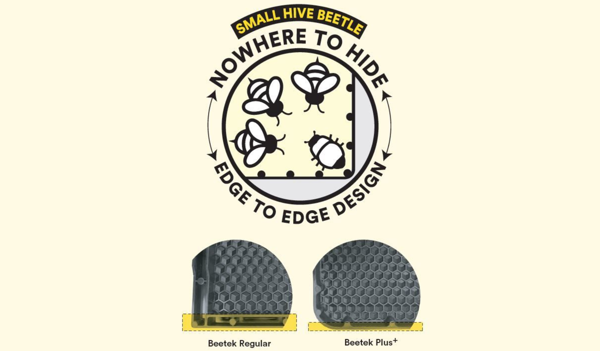 Bee Hive Frame - Beetle Resistant Plastic Frame - Beetek Plus+ Full Depth