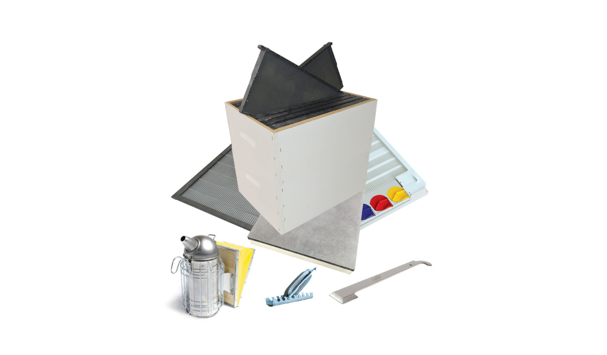 Bee Hive - Fully Assembled Complete Starter Hive Kit - Just add bees! 10F