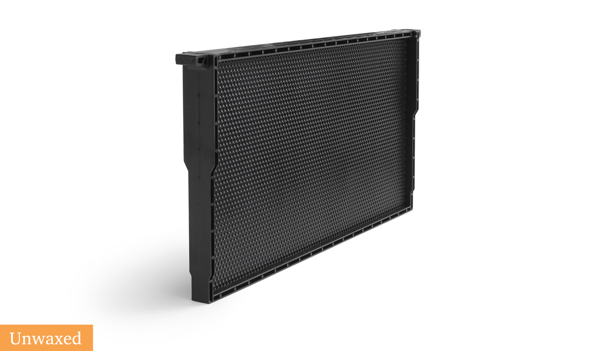 Plastic Bee Hive Frame - Full Depth - Beetek - Waxed or Unwaxed