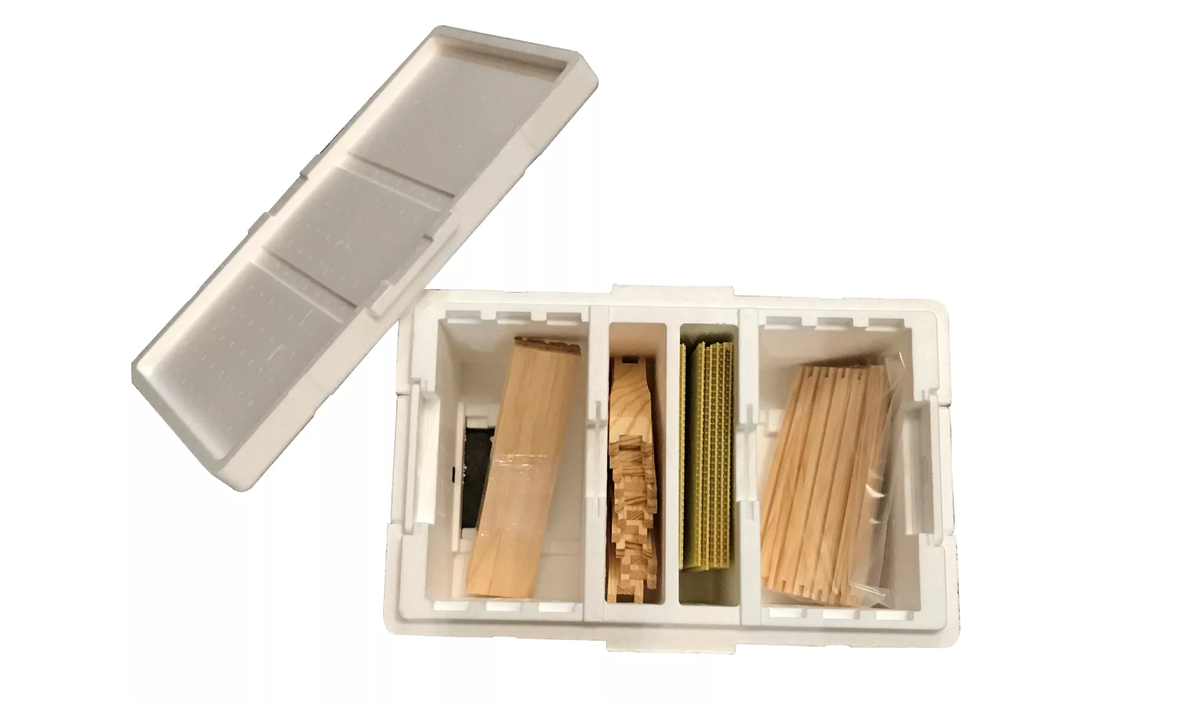 Mann Lake Double Mating Poly Nuc Box with Mating Frames