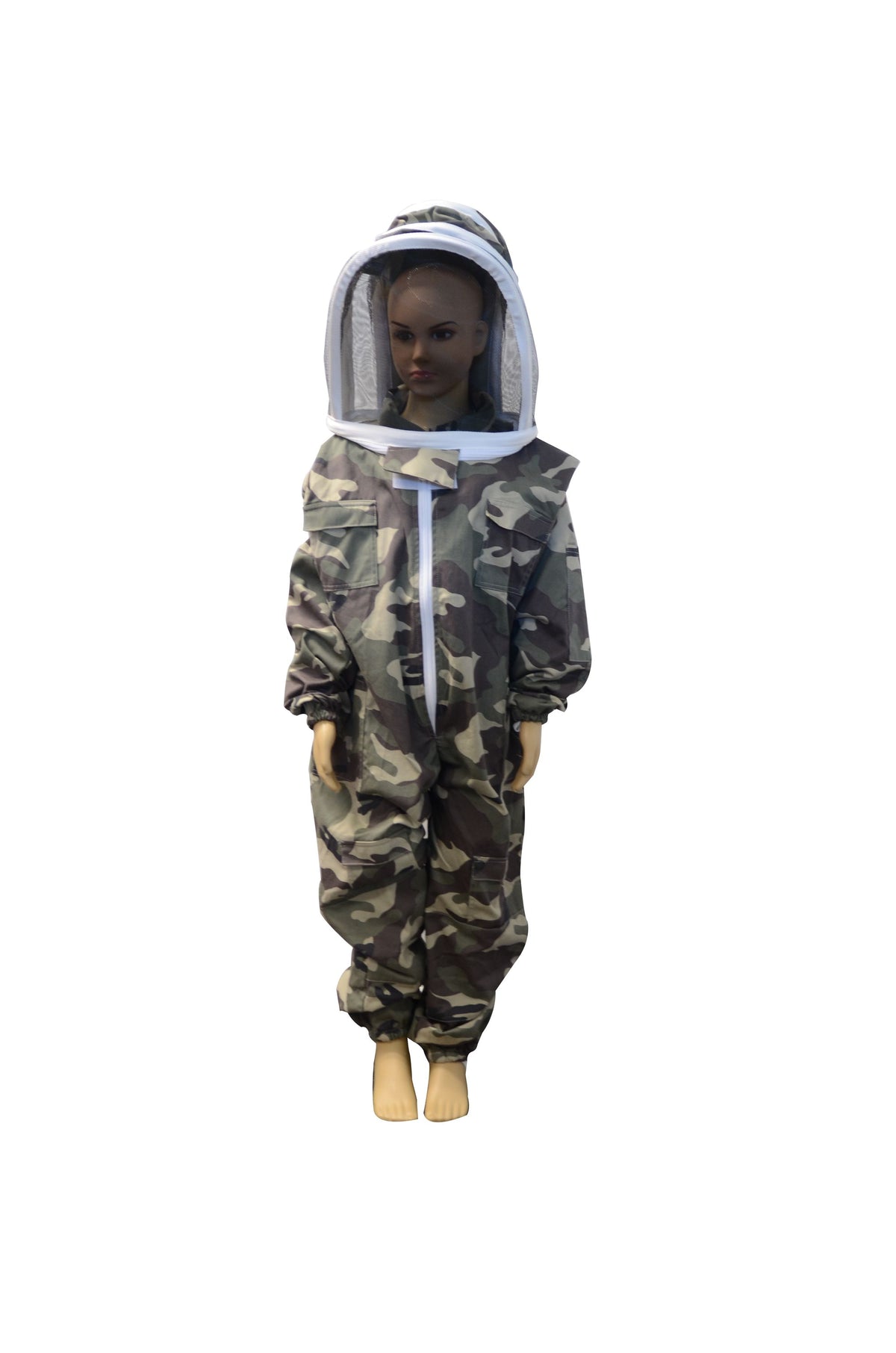 Child's Bee Suit with Folding Hood