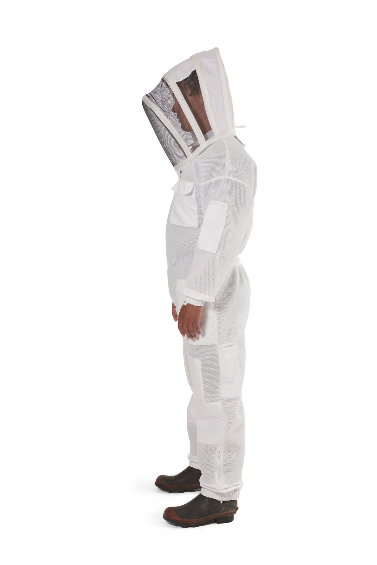Lightweight Vented Beesuit with Folding Hood