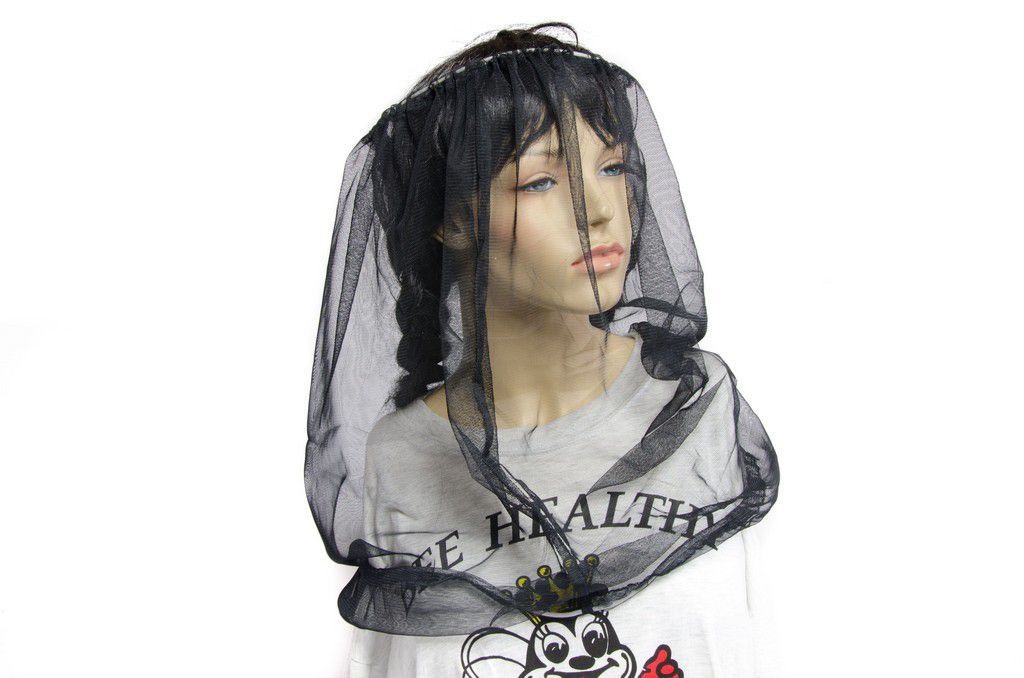 Pocket Veil - Polyester Mesh (Black)