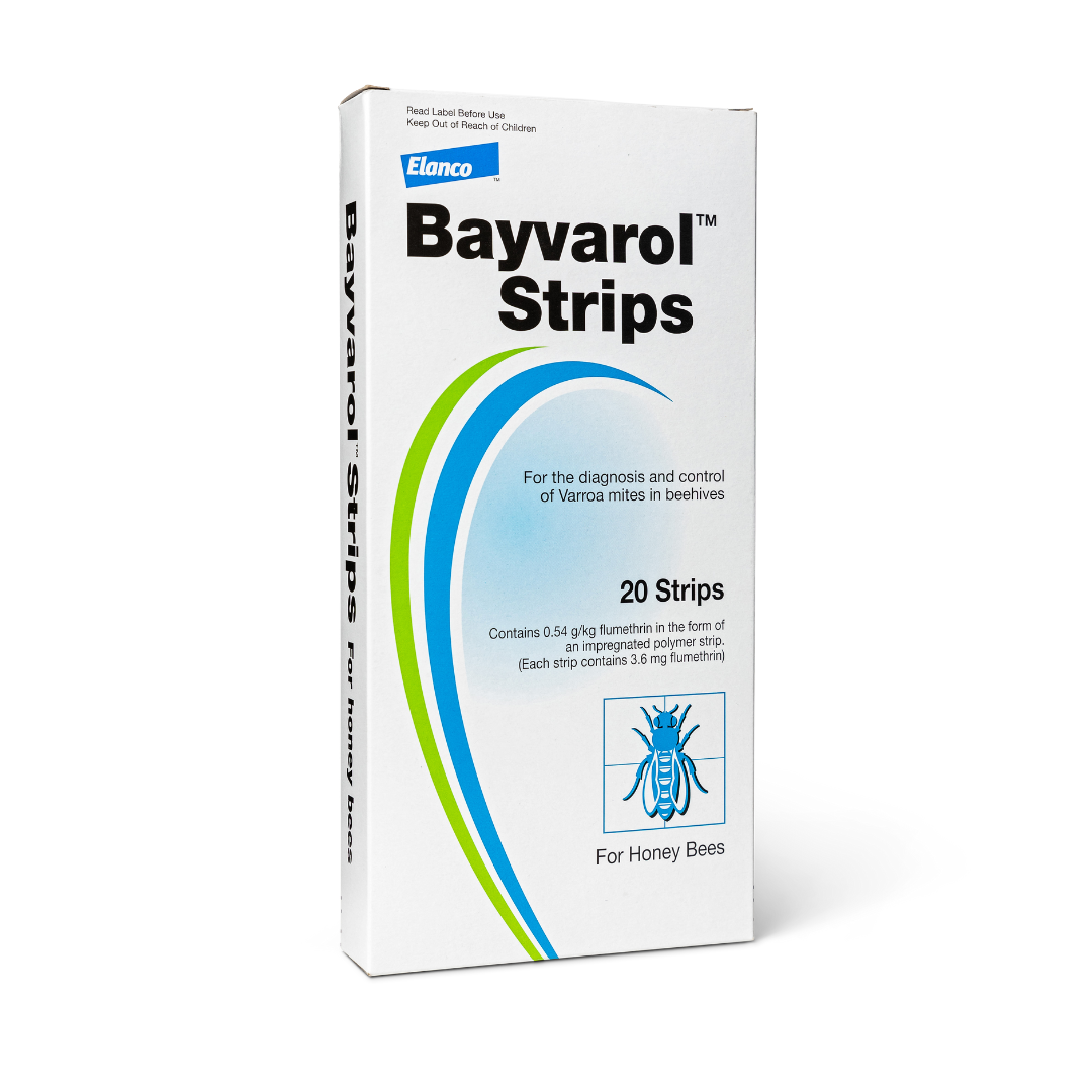 Bayvarol - Varroa Control Miticide Strips - Treats 200x Hives*