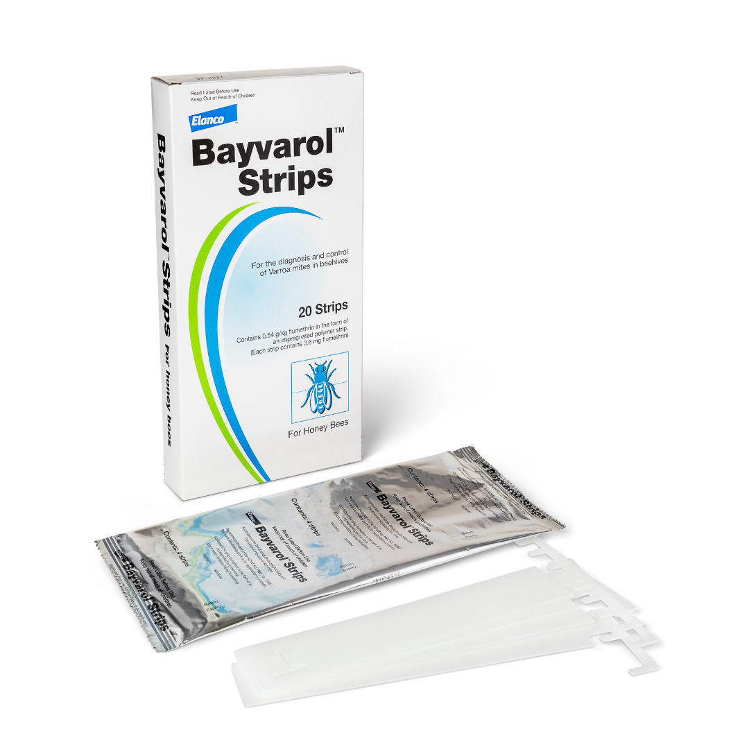 Bayvarol - Varroa Control Miticide Strips - Treats 200x Hives*