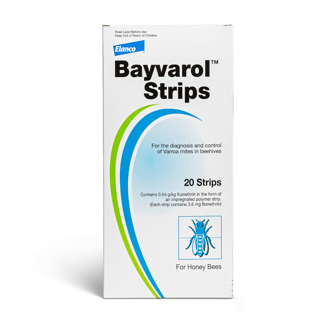 Bayvarol - Varroa Control Miticide Strips - Treats 200x Hives*