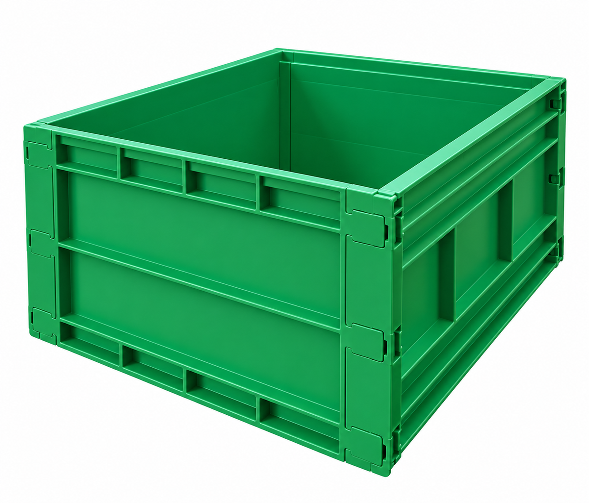 Flat Pack Plastic 10 Frame Storey - Full Depth (Green)