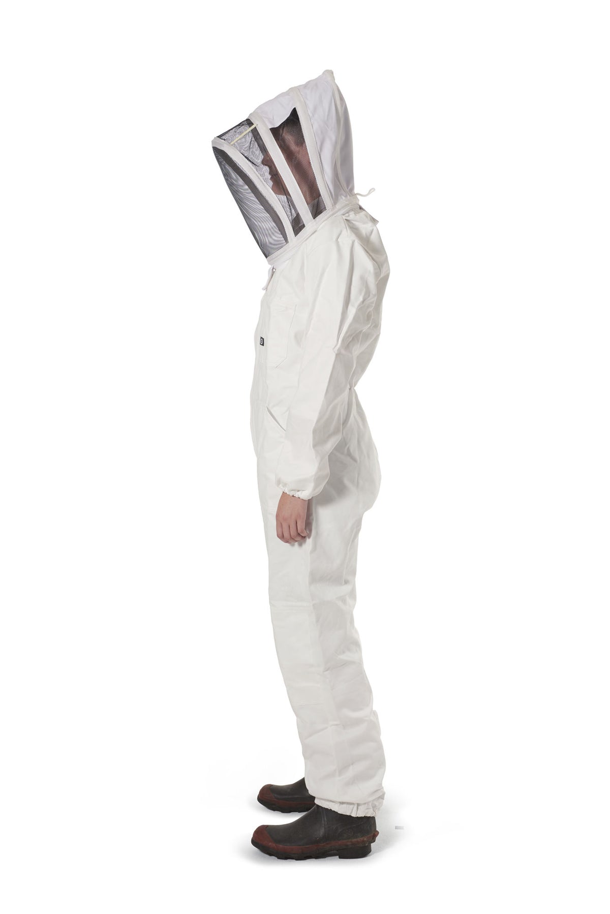 Women's Bee Suit with Folding Hood (White) - NZ made - Ecrotek ...